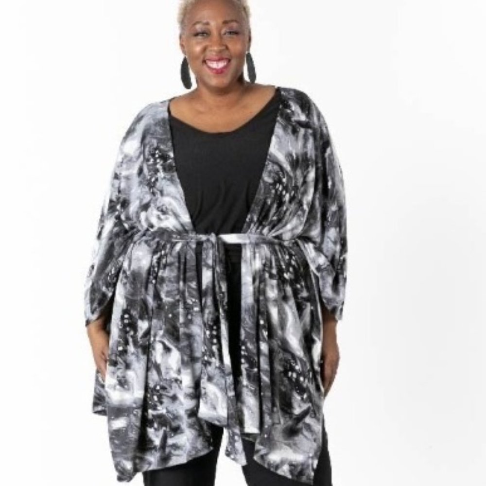 LULAROE! S/M- SAVANNAH KAFTAN & M- CARLY DRESS - Picture 4 of 8